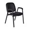 Regency Regency Ace Vinyl Guest Stacking Chair with Arms (18 pack)- Black 2125LBK18PK - alternate 5